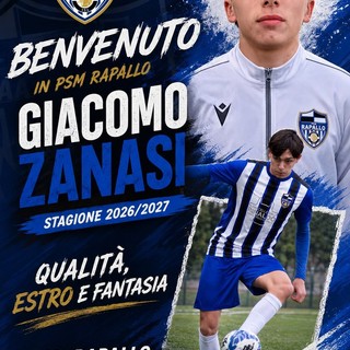 PRIMA CATEGORIA Giacomo Zanasi vestirà la maglia della PSM Rapallo