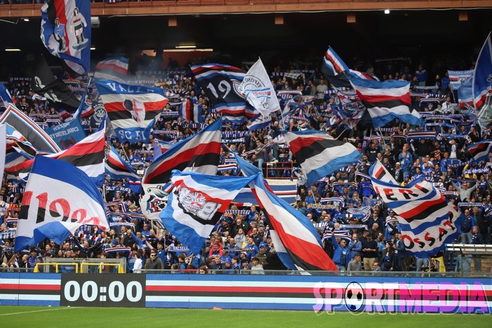 Le FOTO-TIFO di Sampdoria-Frosinone
