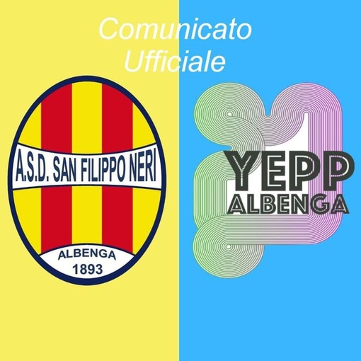 SAN FILIPPO NERI E YEPP ALBENGA UNISCONO LE FORZE: NASCE LA ASD SAN FILIPPO NERI 1893 YEPP ALBENGA