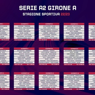 SAMPDORIA FUTSAL Svelato il calendario del girone dei blucerchiati