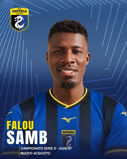 IMPERIA Benvenuto a Falou Samb IMPERIA Benvenuto a Falou Samb