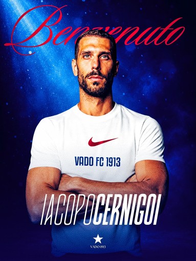 VADO/ UFFICIALE: Iacopo Cernigoi è rossoblù! VADO/ UFFICIALE: Iacopo Cernigoi è rossoblù!