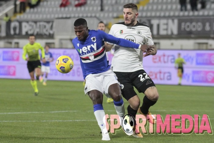 FOTOSERVIZIO: Spezia-Sampdoria