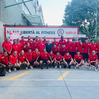 GENOVA CALCIO | La presentazione ufficiale della prima squadra presso la palestra HiFit di Genova Campi