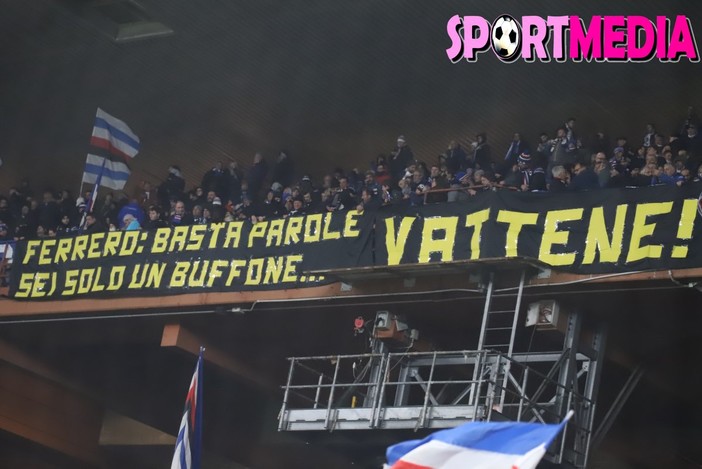 Le foto-tifo di Sampdoria-Inter