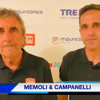 GENOVA BEACH SOCCER, BUONA LA PRIMA: LE DICHIARAZIONI DI MISTER MEMOLI E MISTER CAMPANELLI (VIDEO)