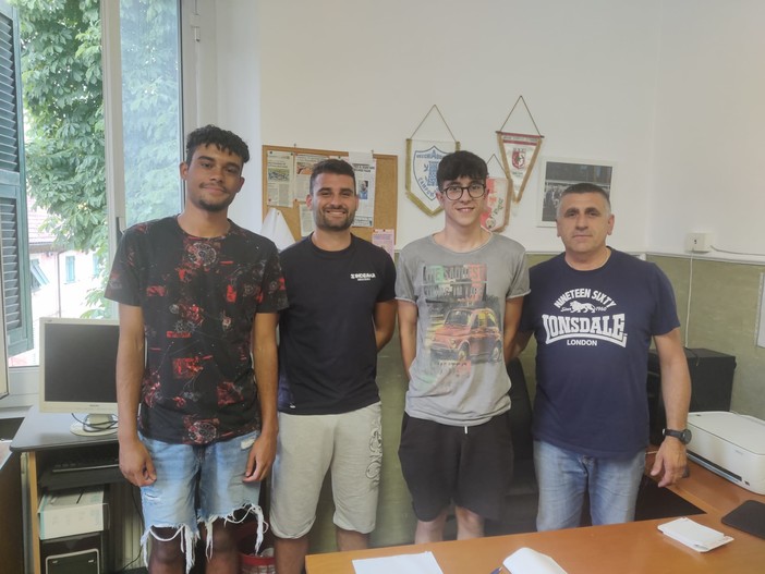 Da sx a dx: Bonara, Spano, Bottari e Giacobbe