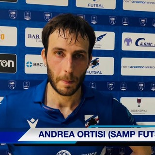 SAMPDORIA FUTSAL - VIS GUBBIO: L'INTERVISTA AD ANDREA ORTISI (VIDEO)