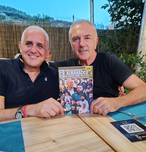 Mimmo col suo grande amico Angelo Calcagno e il nostro almanacco Mimmo col suo grande amico Angelo Calcagno e il nostro almanacco