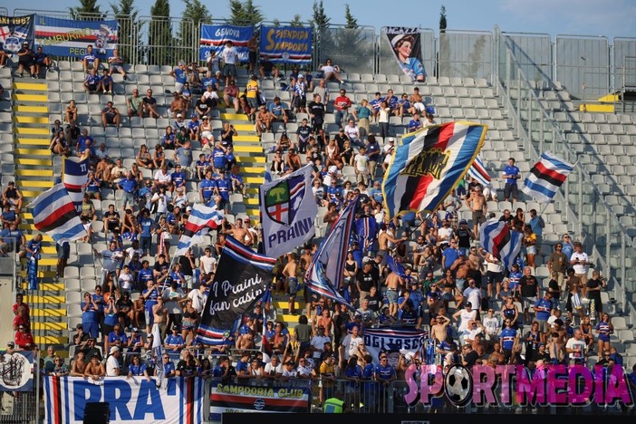 Le FOTO-TIFO di Spezia-Sampdoria