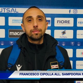 SAMPDORIA FUTSAL - VIS GUBBIO: L'INTERVISTA A FRANCESCO CIPOLLA (VIDEO)