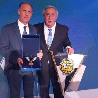 Collare d'oro al merito sportivo alla RN Camogli