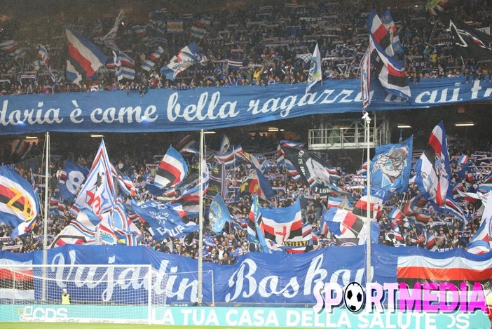 Le FOTO-TIFO di Sampdoria-Como