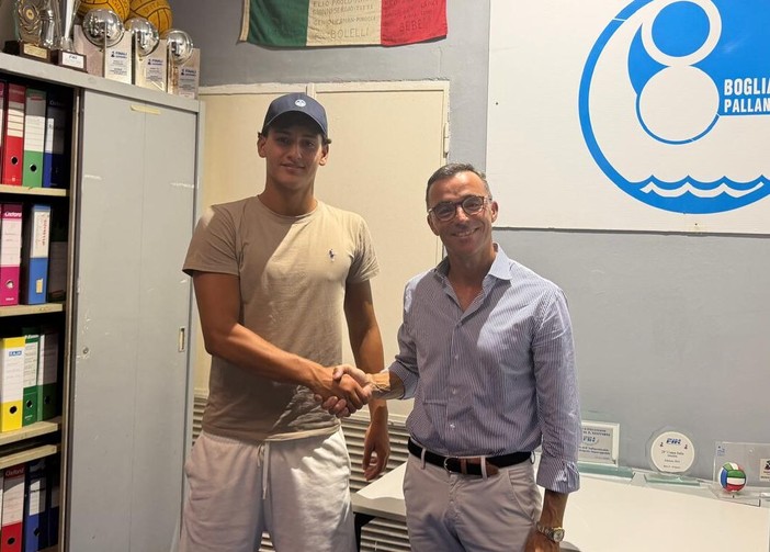 PALLANUOTO BOGLIASCO Bottarelli è biancazzurro PALLANUOTO BOGLIASCO Bottarelli è biancazzurro