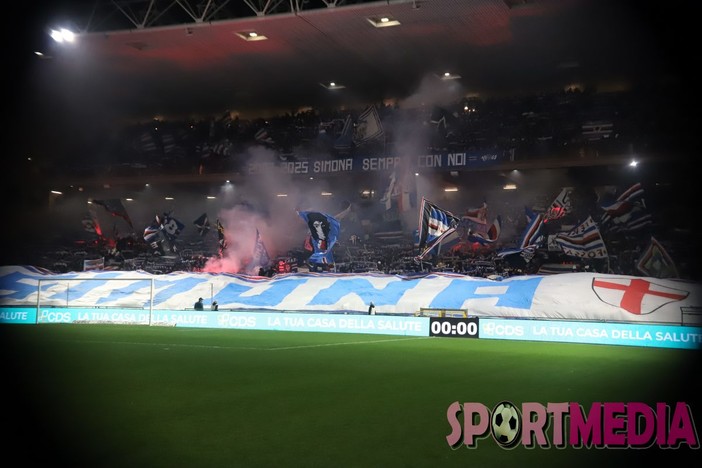 Le FOTO-TIFO di Sampdoria-Carrarese