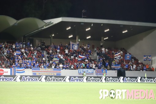 Le FOTO-TIFO di Cremonese-Sampdoria a Bolzano