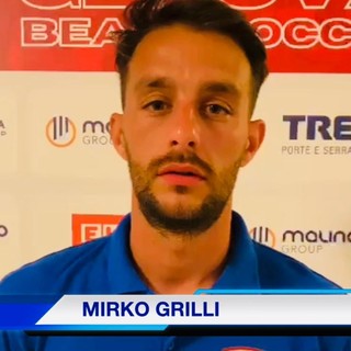 GENOVA BEACH SOCCER, BUONA LA PRIMA: LE DICHIARAZIONI DI MIRKO GRILLI (VIDEO)