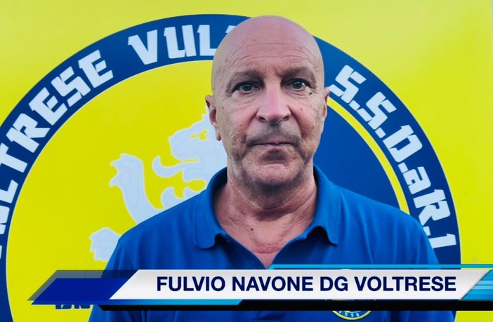 COPPA ITALIA ECCELLENZA | La Voltrese abbandona la competizione ma il dg gialloblù, Fulvio Navone, guarda il bicchiere mezzo pieno: &quot;Con tanti giovani in campo, abbiamo tenuto testa ad una grande squadra...&quot; (VIDEO)