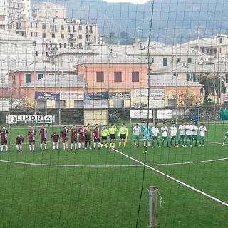 Squadre in campo, pomeriggio freddo e ventoso a Pra'