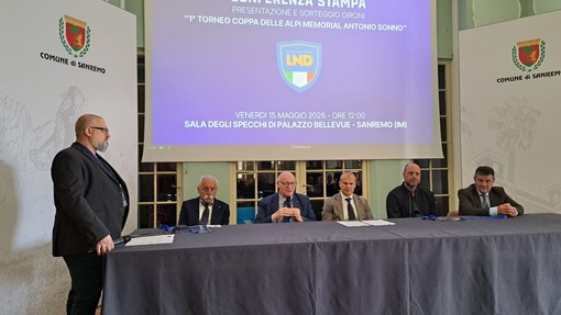 A Sanremo presentato il “1° Torneo Coppa delle Alpi Memorial Antonio Sonno”