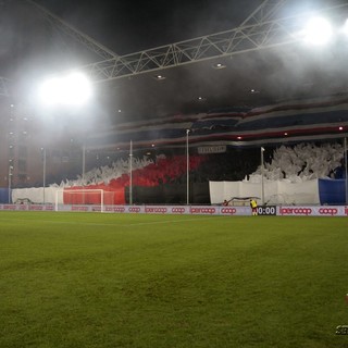 FOTO-TIFO I sampdoriani al derby