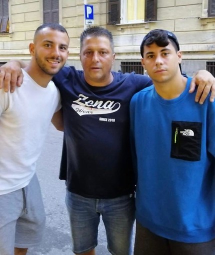 In foto da sx: M. Giacopetti, Lamuedra e D. Giacopetti