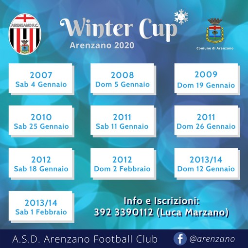 ARENZANO In cantiere la Winter Cup