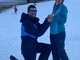 Artesina montagna dell'amore: la pista del Colletto per la proposta di matrimonio di Mark a Kaeti