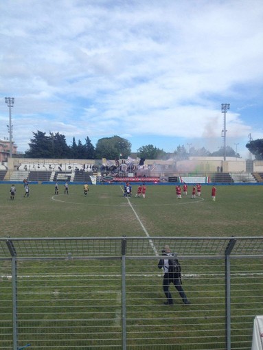 Albenga e Taggia in campo (foto Bolia)