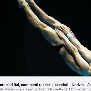 BUFERA SUI TELECRONISTI RAI AI MONDIALI DI NUOTO Il commento di Tiziano Pesce