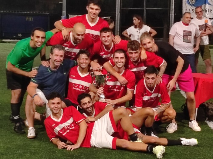 Al Da Cri festeggia la vittoria del torneo