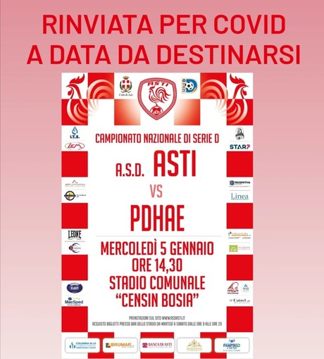 SERIE D Rinviata un'altra partita