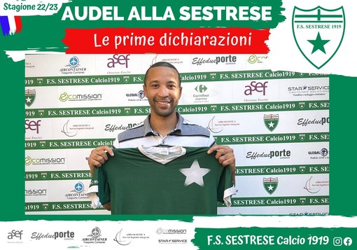 AUDEL ALLA SESTRESE “Sono contento di entrare a fare parte di questa gloriosa società&quot;