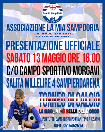 LA MIA SAMPDORIA-A MAE SAMP si presenta al pubblico blucerchiato