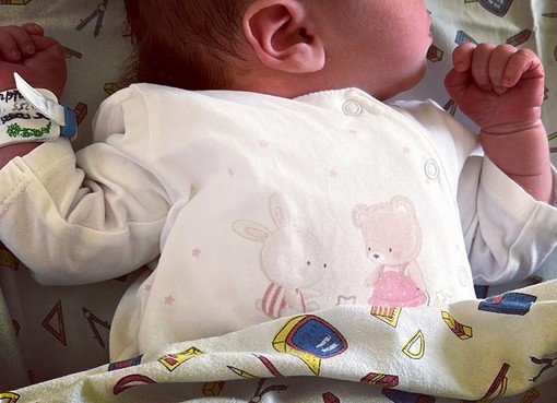 FIOCCO ROSA IN CASA CORNIGLIANESE E' nata Arianna Colella