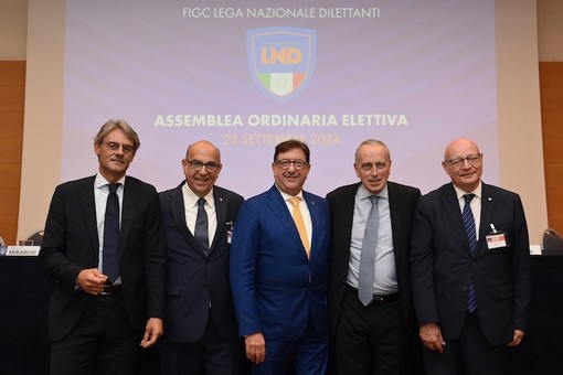 Elezioni LND, Giancarlo Abete rieletto Presidente all’unanimità, Giulio Ivaldi confermato vicepresidente Area Nord