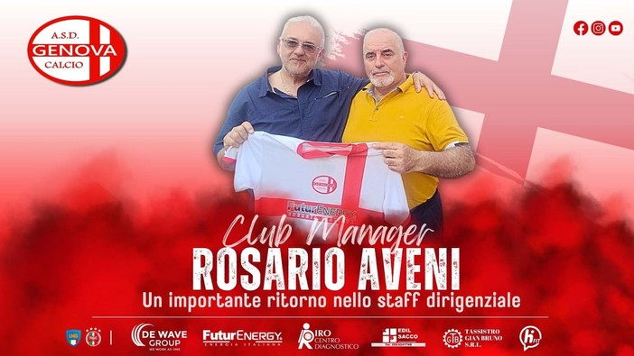 GENOVA CALCIO Ecco il nuovo Club Manager