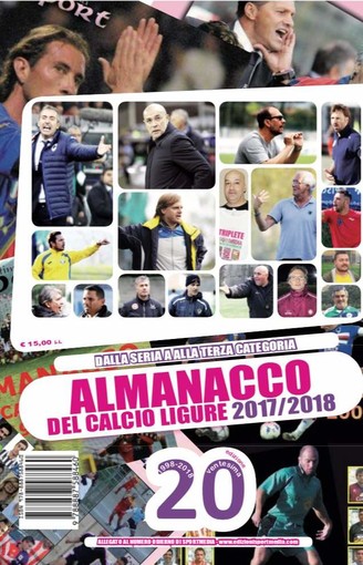 Almanacco del calcio ligure: in arrivo l'edizione n. 20!! Ecco la copertina in anteprima