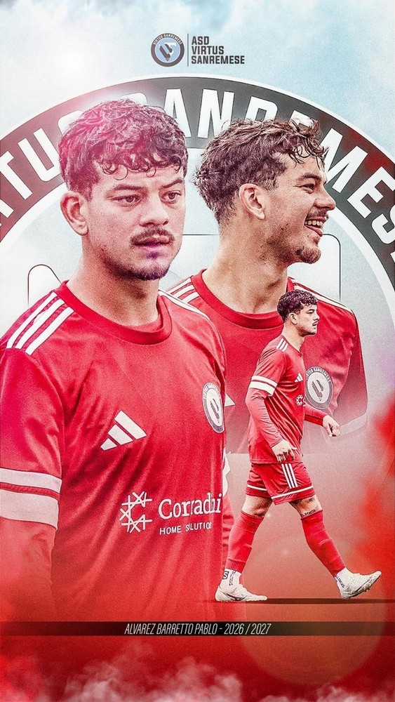 VIRTUS SANREMESE Alvarez rinnova anche per il 26/27 VIRTUS SANREMESE Alvarez rinnova anche per il 26/27