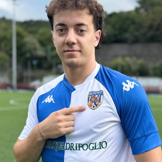CAMPOMORONE Davide Bosia in maglia biancoblù