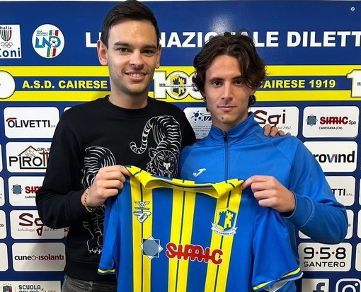 CAIRESE Arriva un altro rinforzo dall'Albenga CAIRESE Arriva un altro rinforzo dall'Albenga