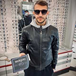 LA FOTO - OTTICA MORADEI PREMIA DAVIDE BECCIU