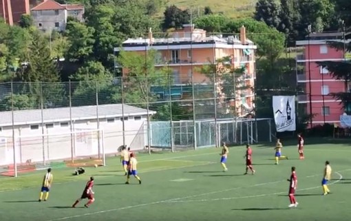 VIDEO Pro Pontedecimo-Cella, il gol di Barabino