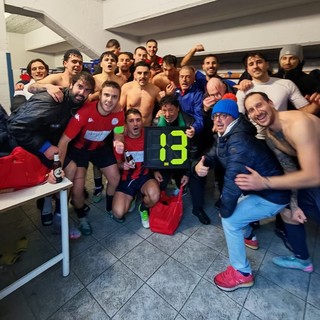 BORGO RAPALLO La gioia di Gerini dopo il derby vinto: "E' stata la partita perfetta"