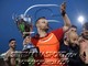 Davide con la Coppa Italia vinta con il Soccer Borghetto