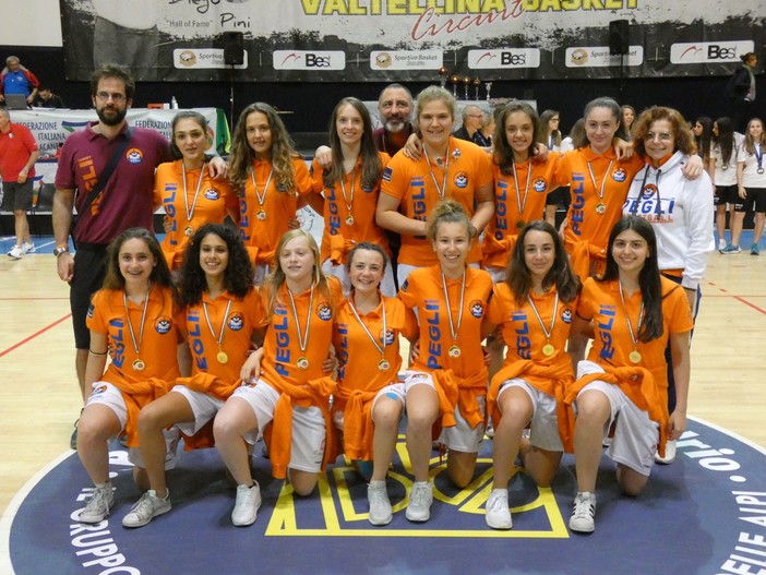 Basket Pegli quinto alle finali nazionali Under 14 femminili