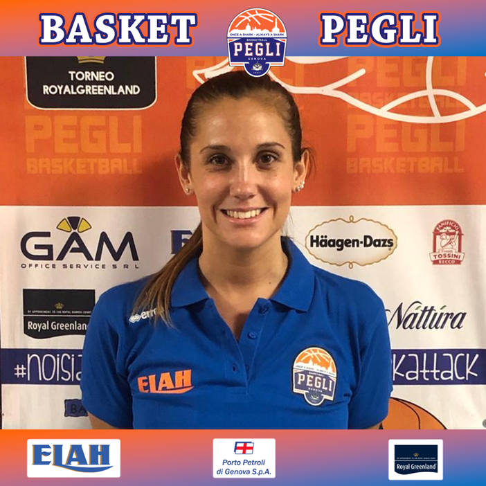 Lara Pozzato nello staff tecnico del settore femminile del Basket Pegli