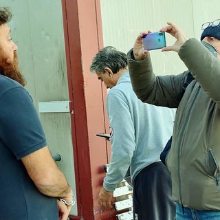 Bazzigalupi intevistato dal nostro Paolo Merello (foto Vitaliano Scappini)