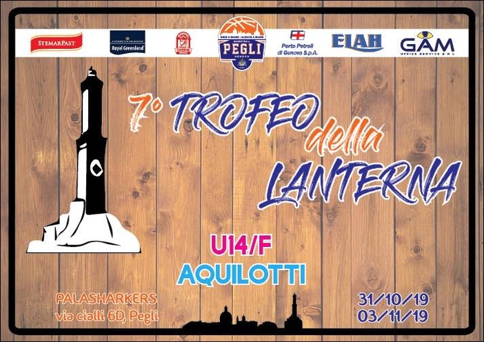 BASKET Al Palasharkers di Pegli il 7° Trofeo della Lanterna