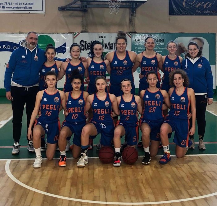 Basket Pegli secondo al torneo nazionale Under 16 femminile di Ostia